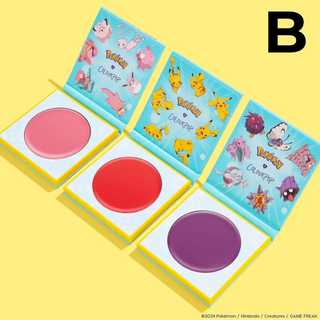 Pokémon x colourpop collection PREVENTA