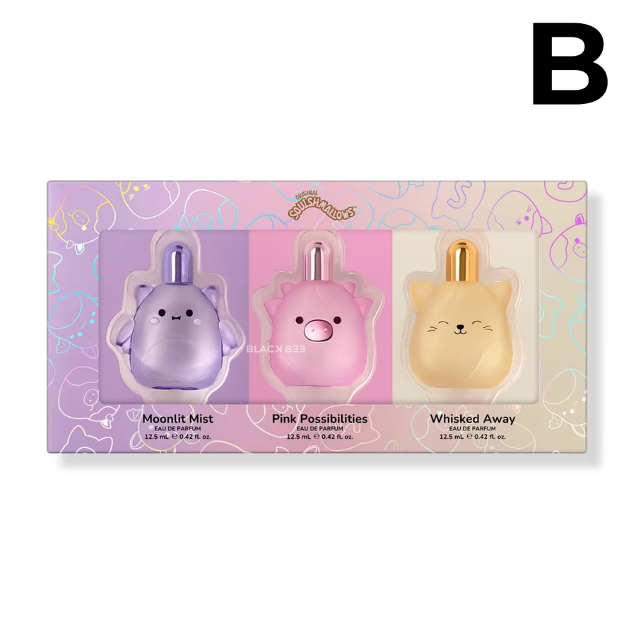 Squishmallows Fragrances3-Piece Coffret Set PREVENTA