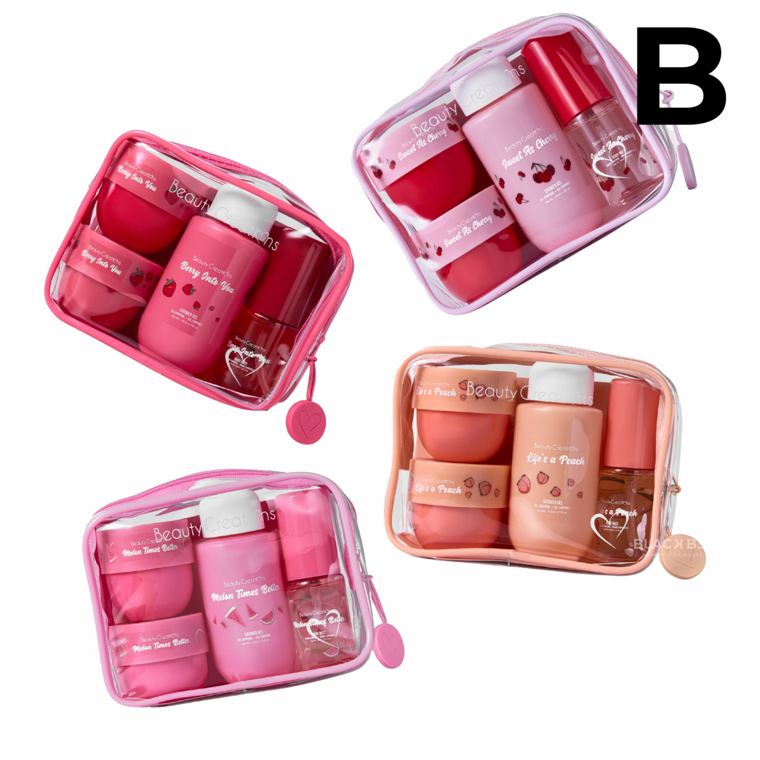 SET FRUIT DOSE + FRAGANCIA + CREMA + BALSAMO + SCRUB