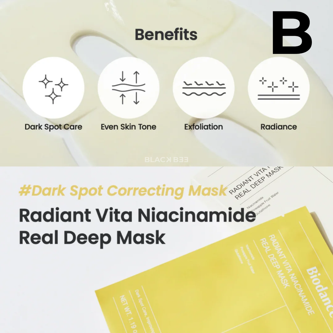 Radiant Vita Niacinamide Real Deep Mask