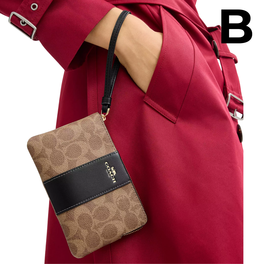 Corner Zip Wristlet PREVENTA
