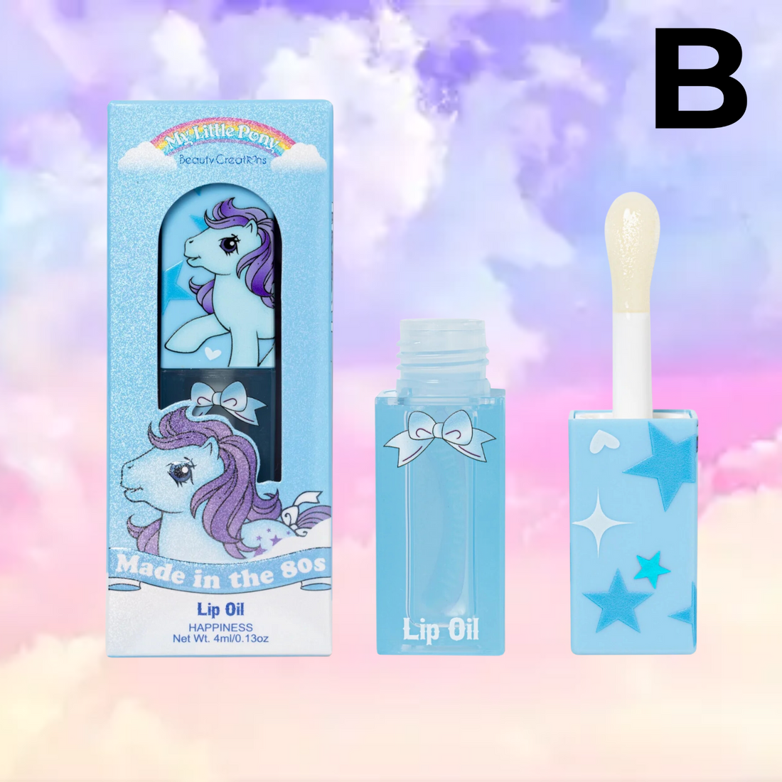 MY LITTLE PONY "MADE IN THE 80S: HAPPINESS" LIP OIL