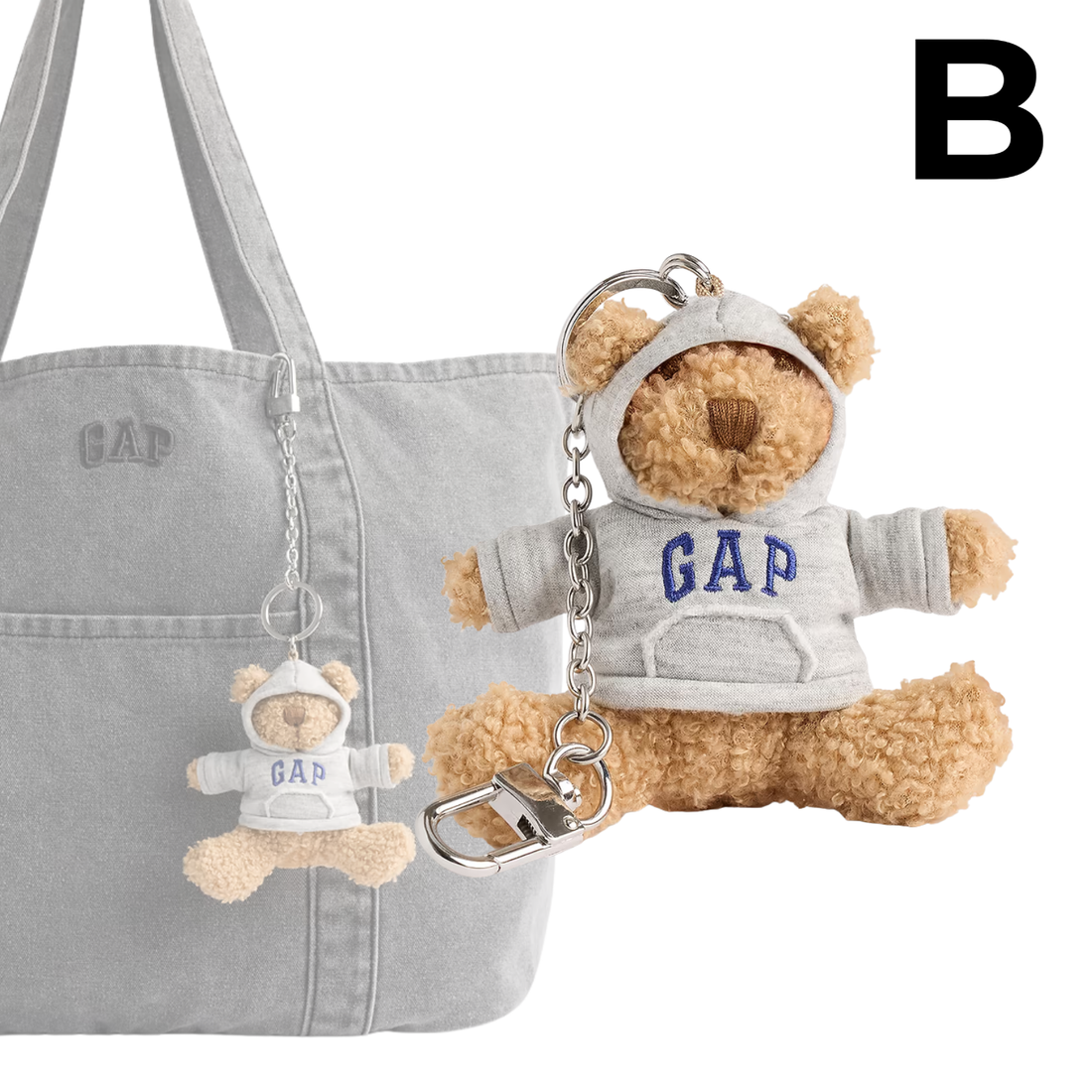 Brannan Bear Hoodie Bag Charm PREVENTA