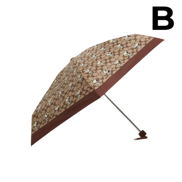 Coach X Peanuts Uv Protection Mini Umbrella With Signature Snoopy Print PREVENTA