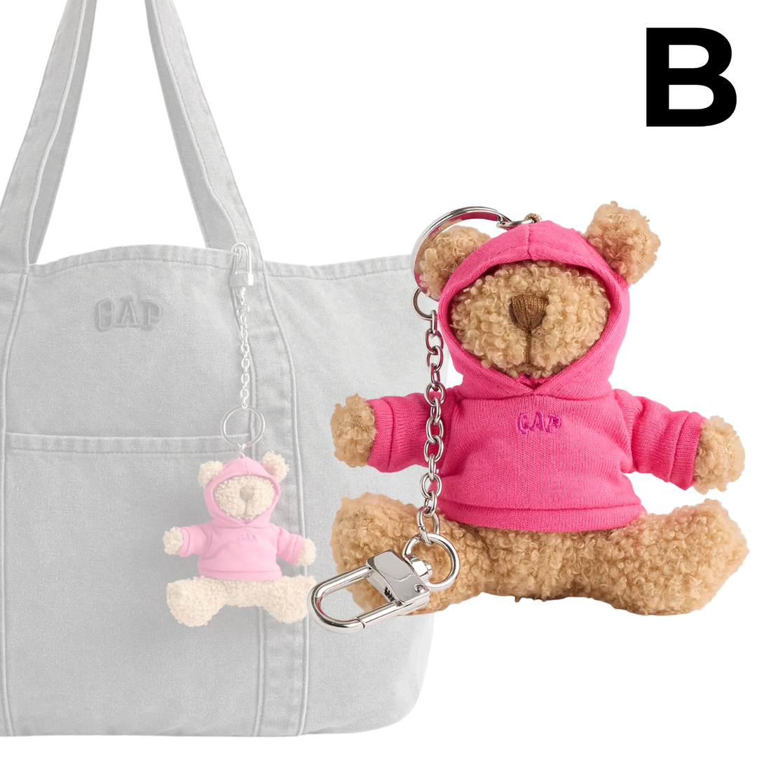 Brannan Bear Hoodie Bag Charm PREVENTA