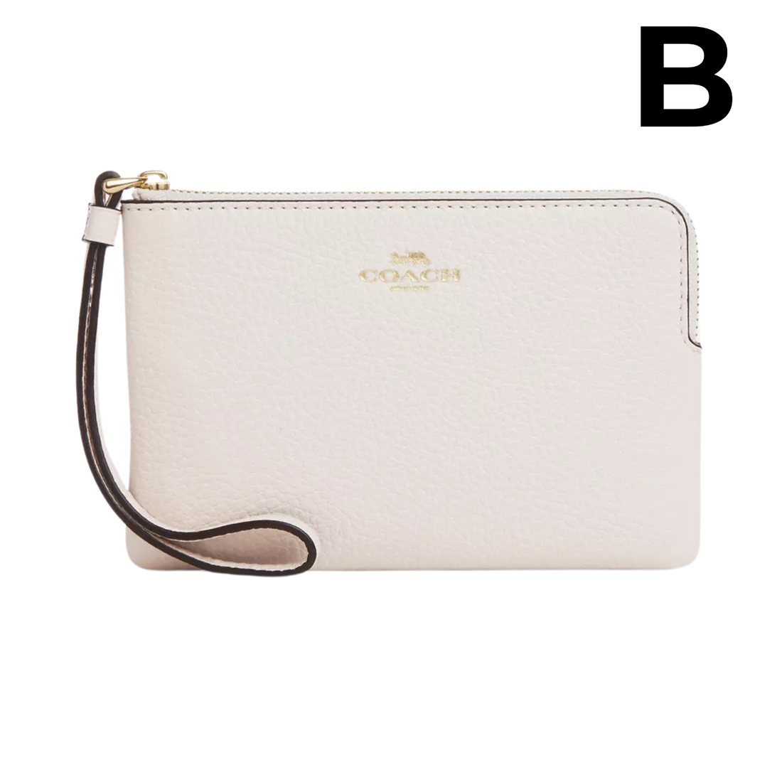 Corner Zip Wristlet With Signature Canvas **PREVENTA**