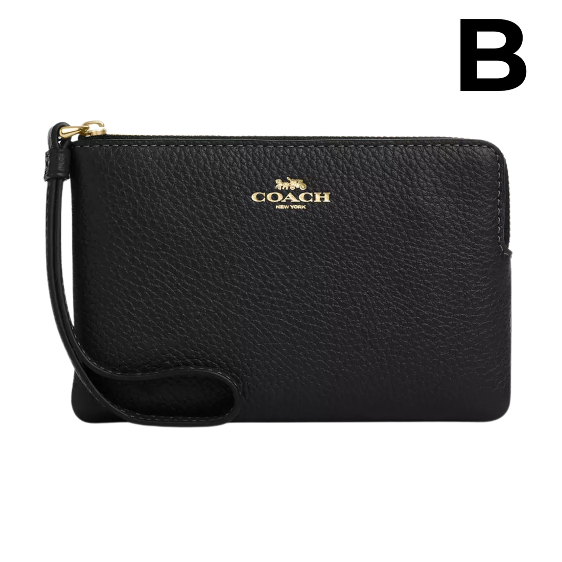 Corner Zip Wristlet With Signature Canvas **PREVENTA**