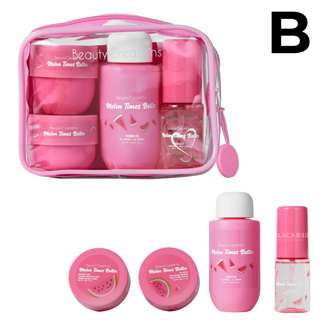 SET FRUIT DOSE + FRAGANCIA + CREMA + BALSAMO + SCRUB