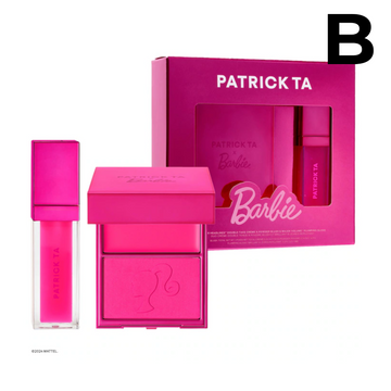 Patrick Ta x Barbie™ Blush Duo and Lip Plumper Set PREVENTA **1 NOV MINIS**