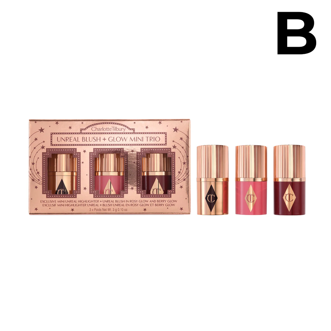 Mini Unreal Blush + Glow Trio **PREVENTA PRECIO ESPECIAL FINALIZA 20 SEPTIEMBRE**