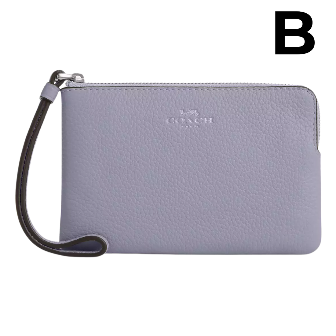 Corner Zip Wristlet With Signature Canvas **PREVENTA**