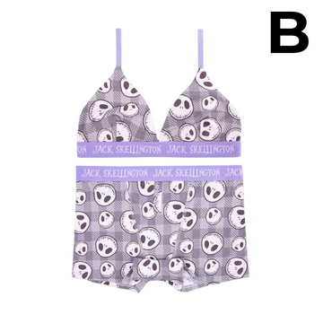 Women's Nightmare Before Christmas Bralette & Boxer Set - PREVENTA