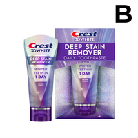 Crest 3D White Deep Stain Remover Daily Fluoride Toothpaste - Ultra White