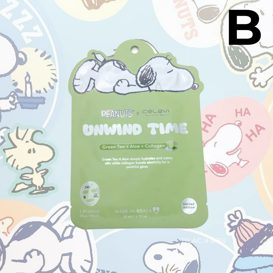 PEANUTS FACE SHEET MASK