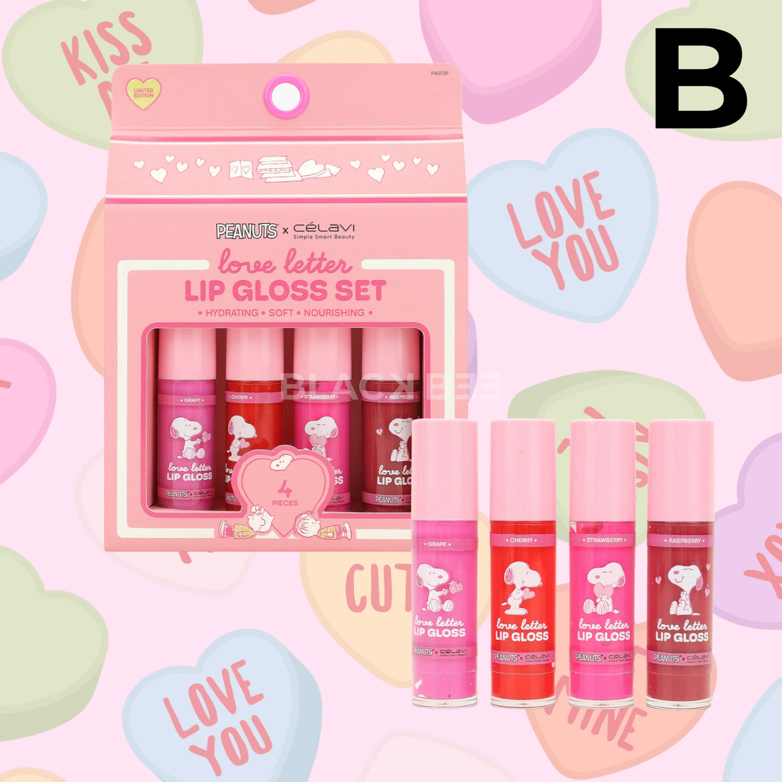 LIP GLOSS SET LOVE LETTER