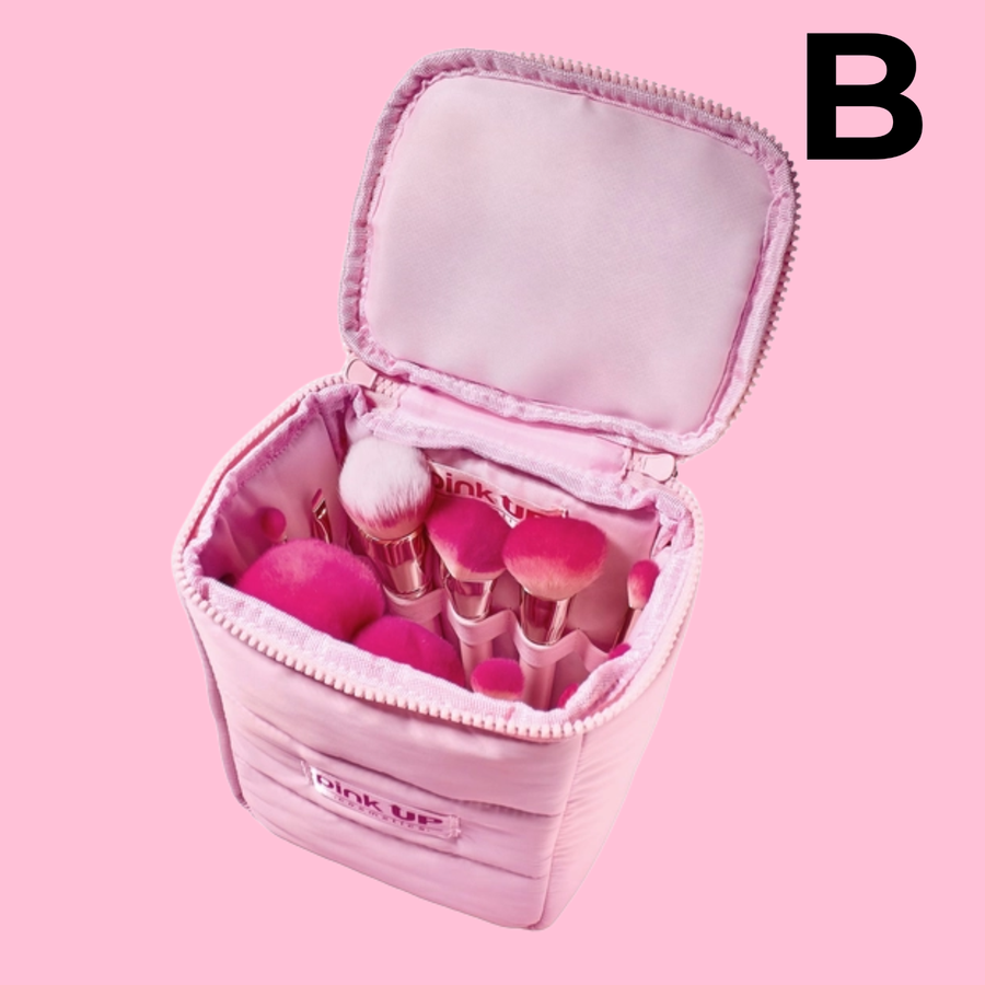 PINK BRUSH SET 12 + BAG