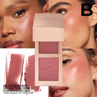 Mini Major Headlines Double-Take Crème & Powder Blush Duo