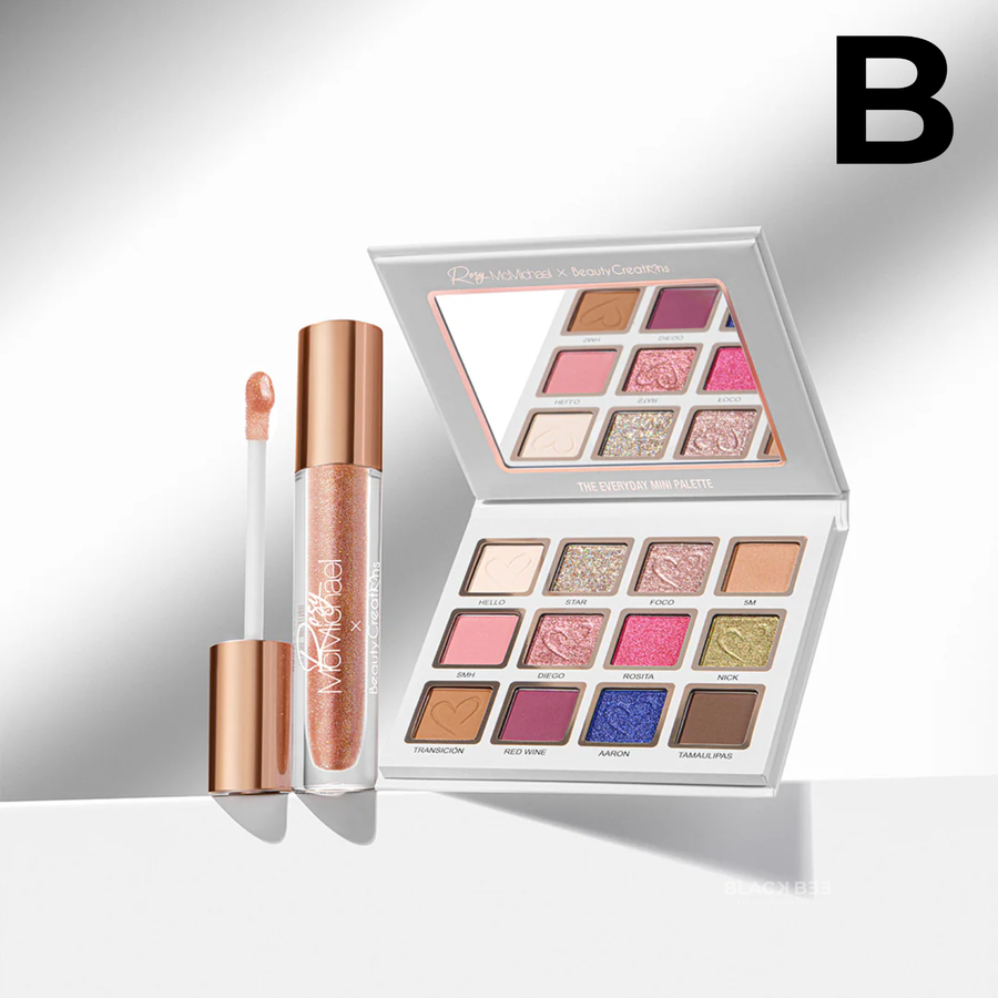 Rosy McMichael x Beauty Creations Rosy's Essentials Vol. 1: "The Everyday Mini Palette" 12-Color Shadow Palette **PREVENTA**