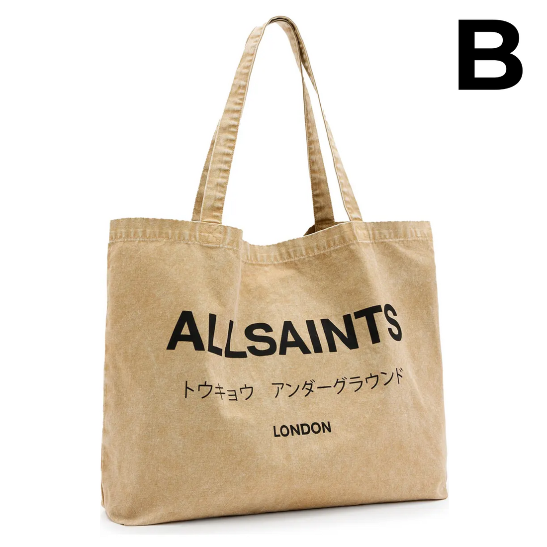 Ali Logo Cotton Canvas East/West Tote PREVENTA -72% 🔥