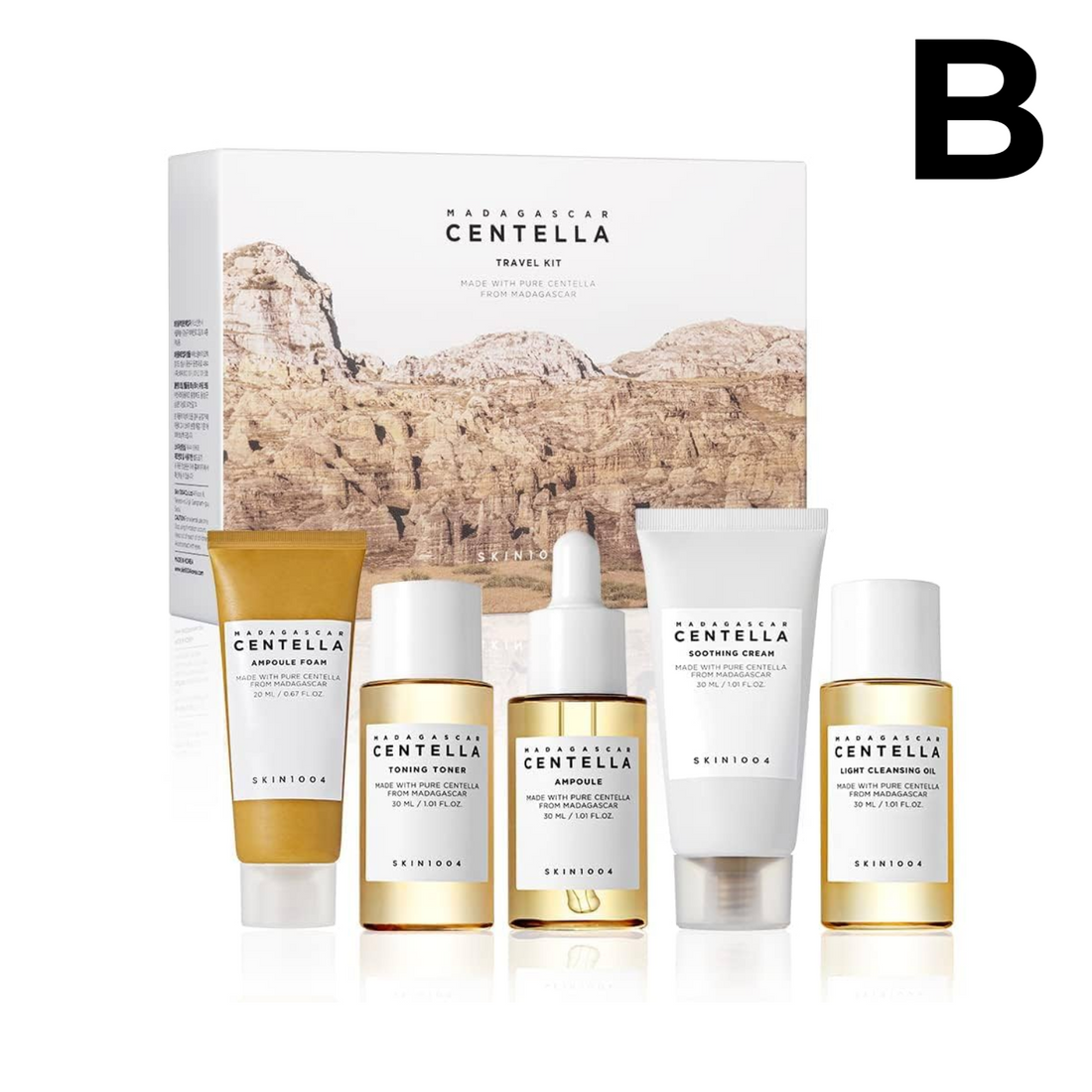 Set de Viaje Madagascar Centella Travel Kit