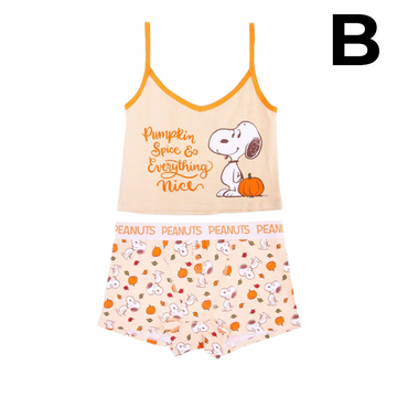 Women's Peanuts Cami & Boxer Set - Orange PREVENTA