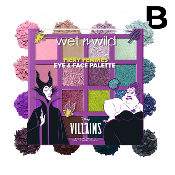FIERY FEMMES EYE & FACE PALETTE | BEAUTIFUL DESTROYER PREVENTA