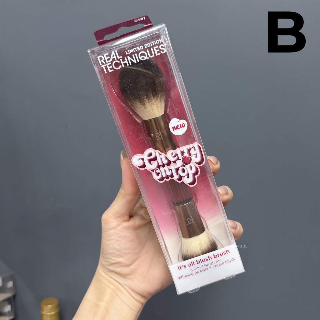 Cherry on Top blush brush duo