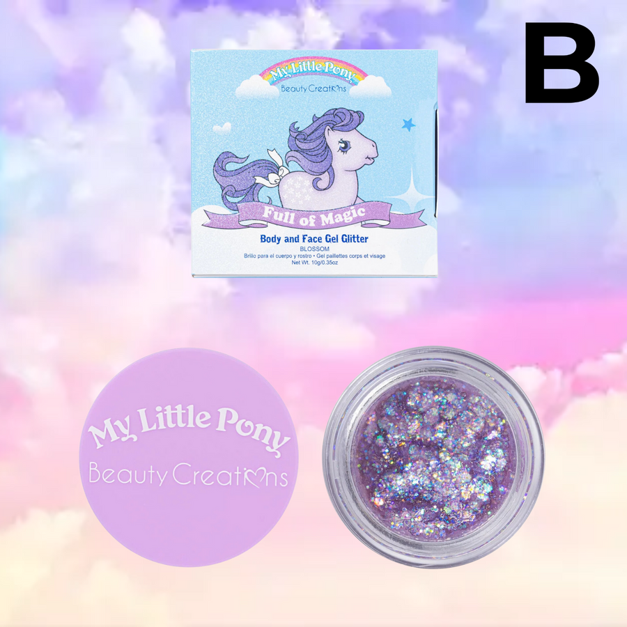 MY LITTLE PONY "FULL OF MAGIC" BODY AND FACE GEL GLITTER