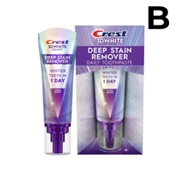 Crest 3D White Deep Stain Remover Daily Fluoride Toothpaste - Ultra White