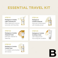 Set de Viaje Madagascar Centella Travel Kit