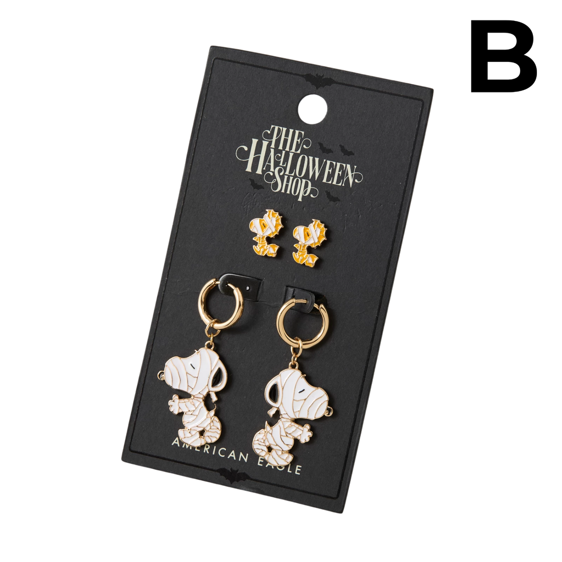 AEO Halloween Snoopy Earrings 2-Pack **PREVENTA**