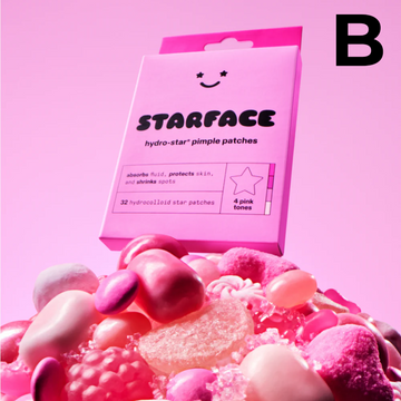 pink star 32 PATCHES PREVENTA