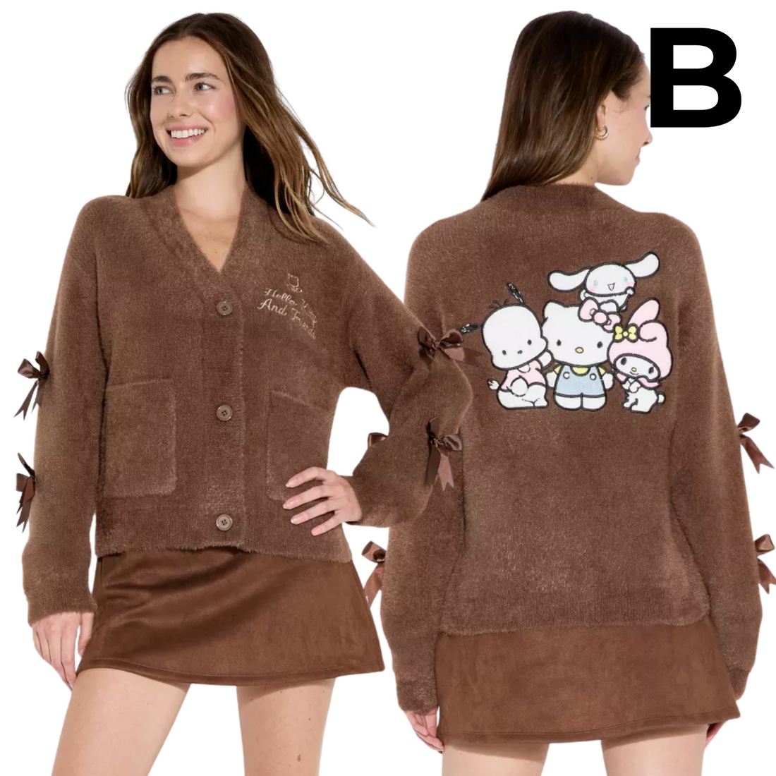 Women's Hello Kitty & Friends Graphic Cardigan