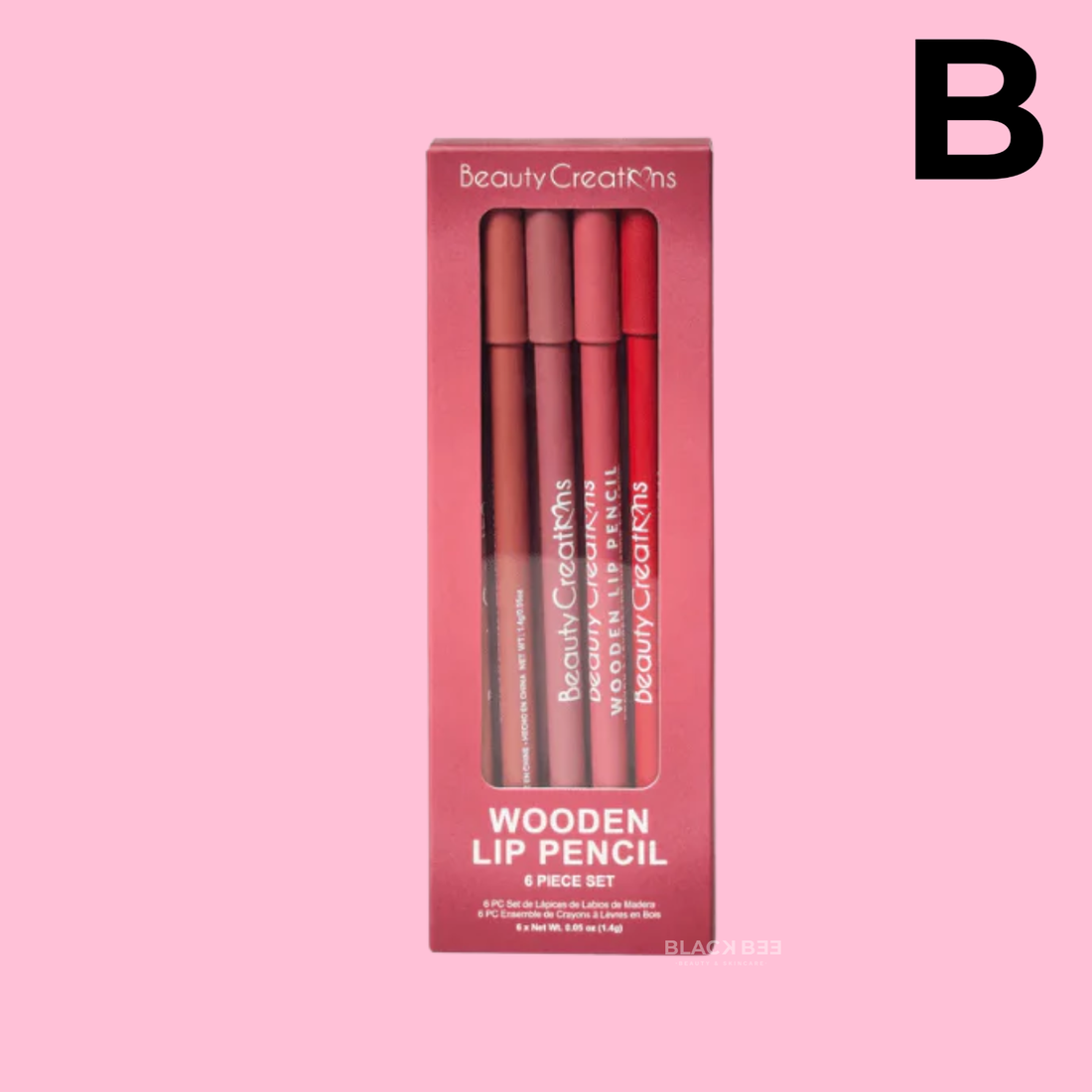 WOODEN LIP PENCIL SET