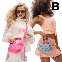 Canvas Flat-Bottom Mini Tote Bag **PREVENTA**