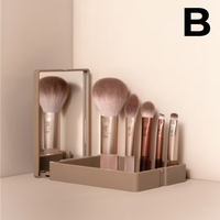 New Nudes 2.0 On-The-Glow Mini Brush Set + Mirrored Compact PREVENTA