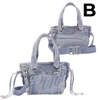 Canvas Flat-Bottom Mini Tote Bag **PREVENTA**