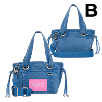 Canvas Flat-Bottom Mini Tote Bag **PREVENTA**