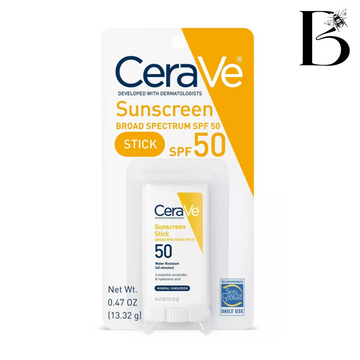 CeraVe 100% MINERAL SUNSCREEN STICK FOR FACE AND BODY - SPF 50