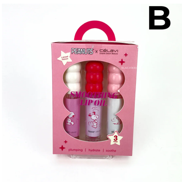 SNOOPY PLUMPING LIP GLOSS TRIO