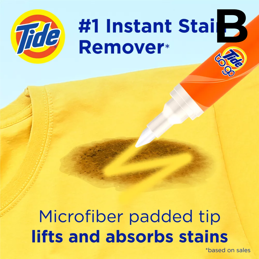 Tide to Go Instant Stain Remover Pen - 0.33 fl oz: Bleach-Free, Fresh Scent, Travel Size, 50 Uses