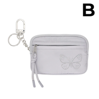 Zip Card Holder Keychain **PREVENTA**