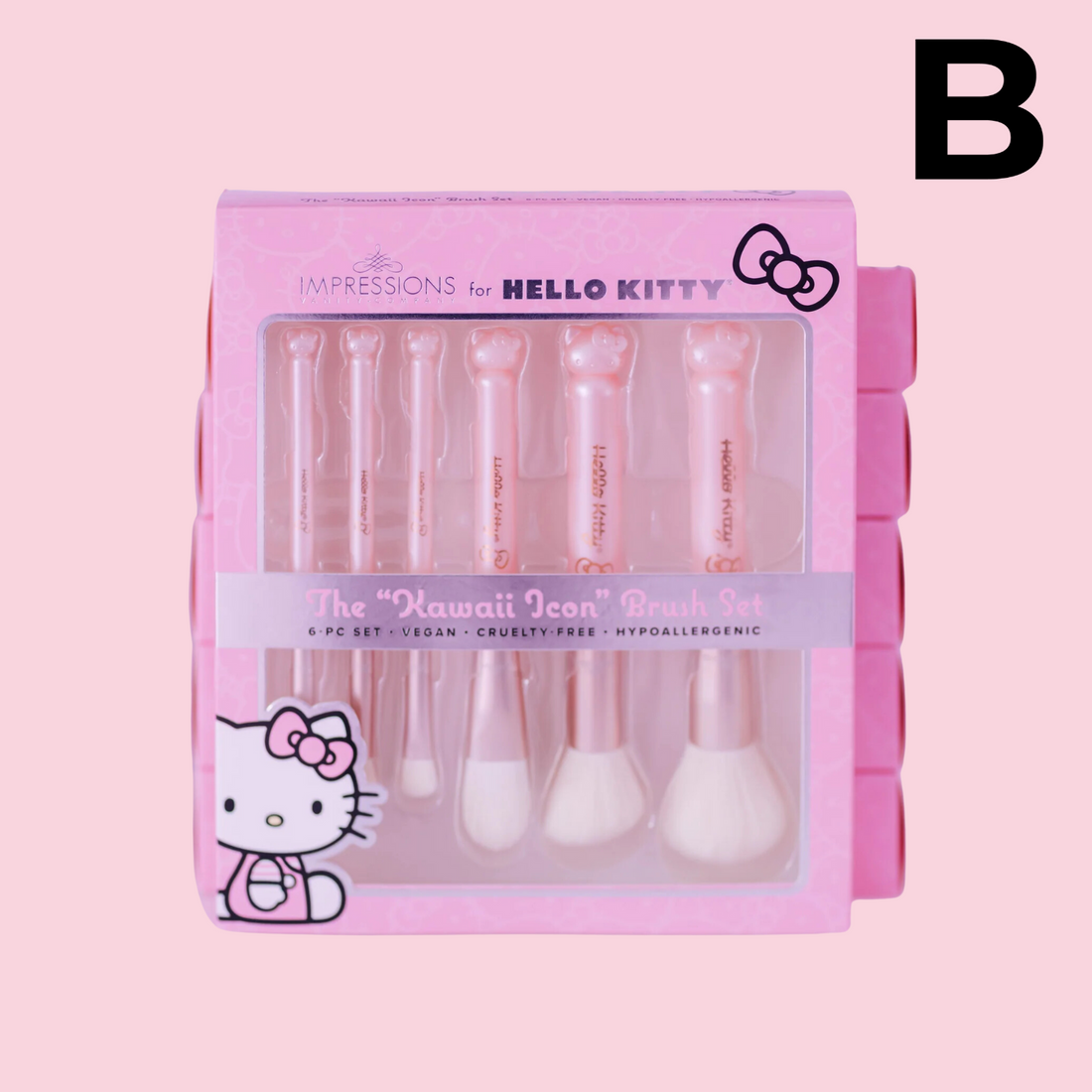 Hello Kitty® "Kawaii Icon" 6-PC BRUSH SET