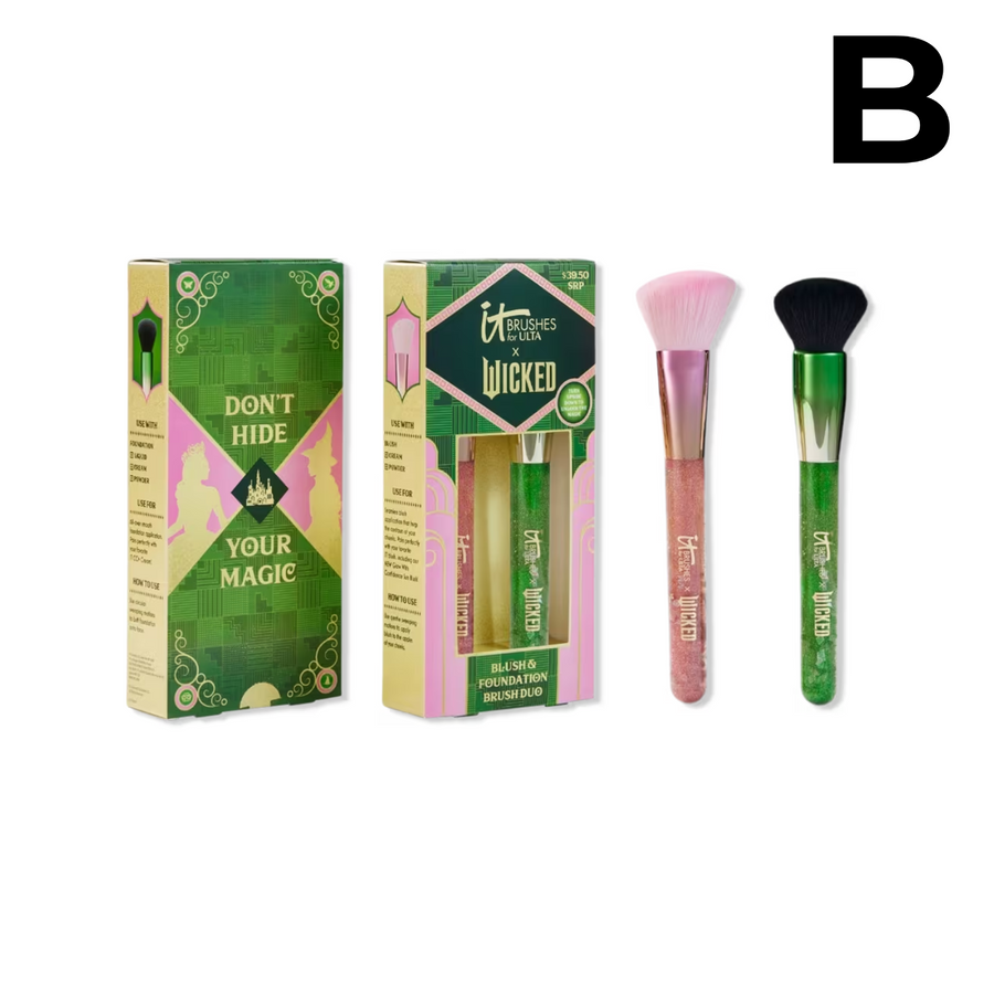 IT Brushes for ULTA x Wicked Limited-Edition Blush & Foundation Makeup Brush Set PREVENTA