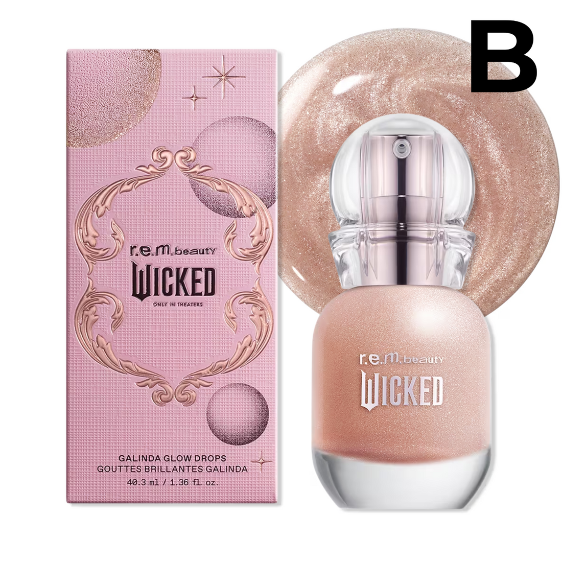 r.e.m. beauty x Wicked Galinda Glow Drops PREVENTA