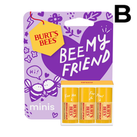 Burt’s Bees Valentine’s Day Mini Lip Balms BEE MY FRIEND - 3pk **PREVENTA**