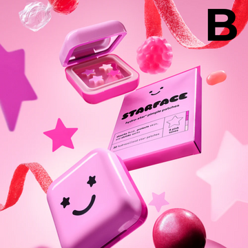 perfect pink bundle PREVENTA PARCHES REFILL + CASE CON 32 PZAS TOTAL 64 STARS