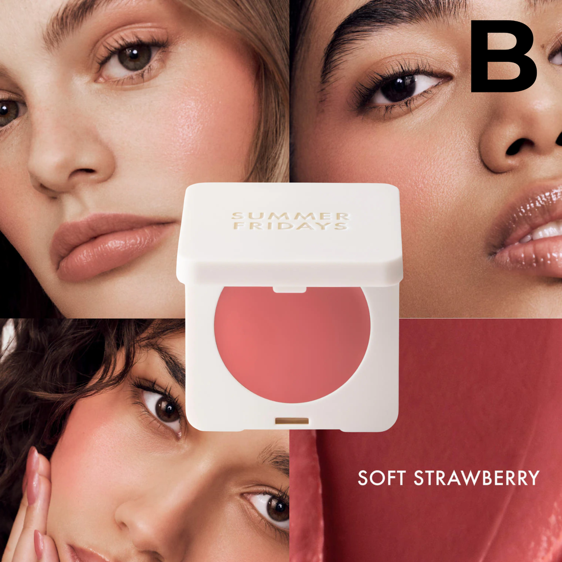 Blush Butter Balm Hydrating Cream Blush with Peptides **PREVENTA**