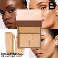 Major Glow Crème & Powder Light Reflecting Translucent Highlighter Duo PREVENTA