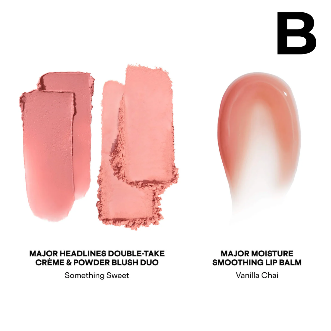 Major Headlines Double-Take Crème & Powder Blush Duo & Lip Balm Makeup Gift Set ⭐*PREVENTA + SEMANA PROMO 3 MINIS**⭐